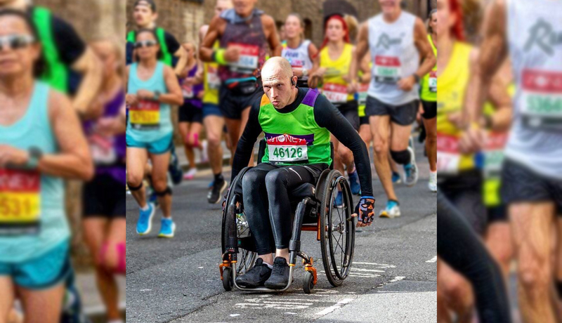 Stephen Salmon London Marathon